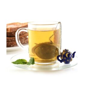 אינפיוזר תה עם קומקום קטן לכוס התה